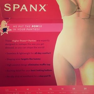 High-waisted shaper brief size small